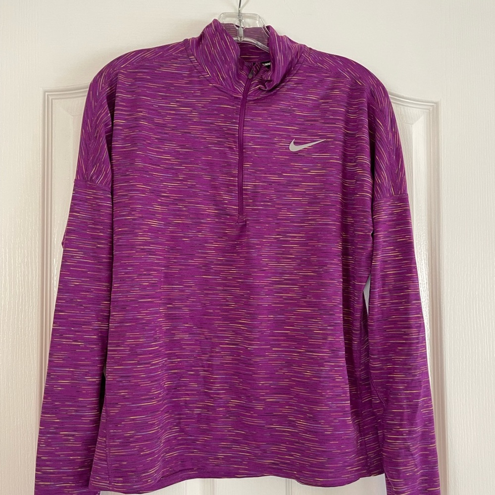 Women’s Nike DriFit 1/4 Zip Running Performance Sweatshirt